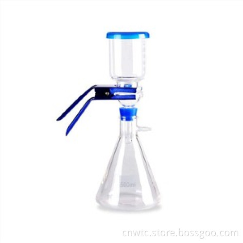 Lab Grade Borosilicate Glass Graduated Cylinder: 100ml & 250ml Capacity, Featuring a Round Base and Spout Design
